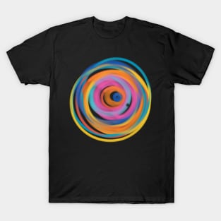 Rainbow pride abstract colourful T-Shirt